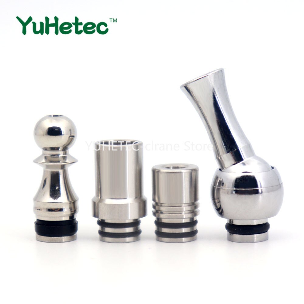 510 drip tip punta a goccia PEI in acciaio inossidabile per atomizzatore RDA RTA come VapeFly Holic MTL RDA/Galaxies MTL/Kayfun Lite 2019 MTL RTA