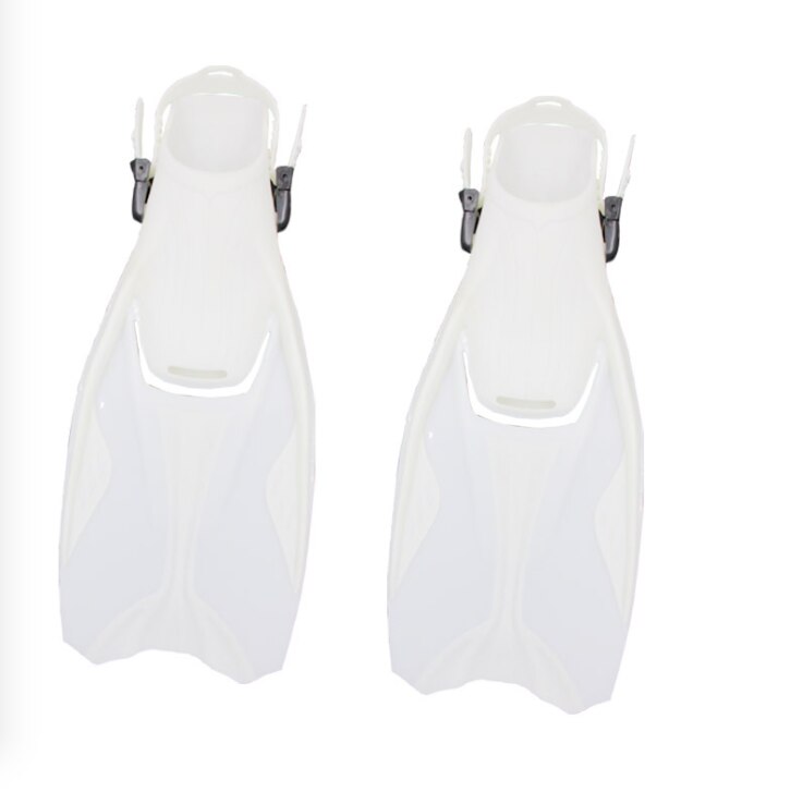 Duiken Flippers Diepe Duiken Lange Vinnen Snorkelen Boost Scuba Apparatuur Gratis Duiken Eend Zwemvliezen Zwemmen Training Levert: Rood / XS