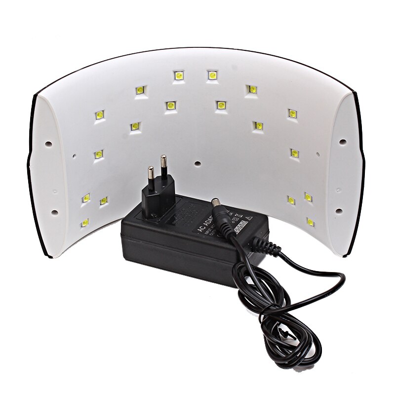 Lámpara de led uv para secado de uñas 36w, lámparas LED, lámpara de secado de uñas de Gel Luck, nueva lámpara mejorada para secado de uñas, temporizador electrónico y botón