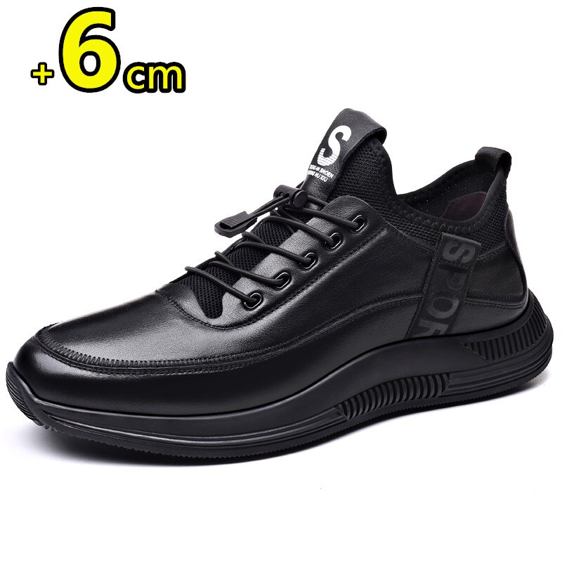 Men Elevator Shoes Men Sneakers Height Shoes Insoles 6CM Height Increase Shoes Tall Shoes: height / 41
