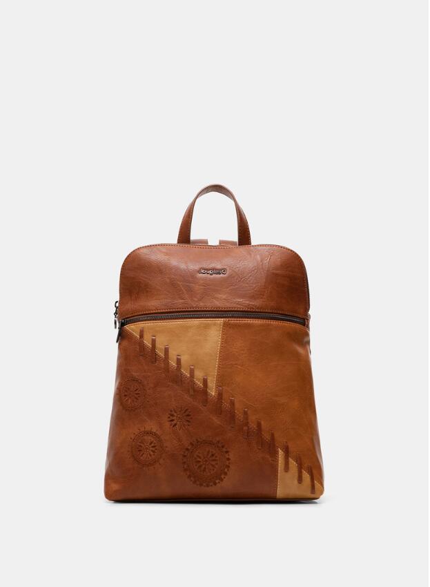 Spanish women&#39;s bag European and American embroidered Backpack