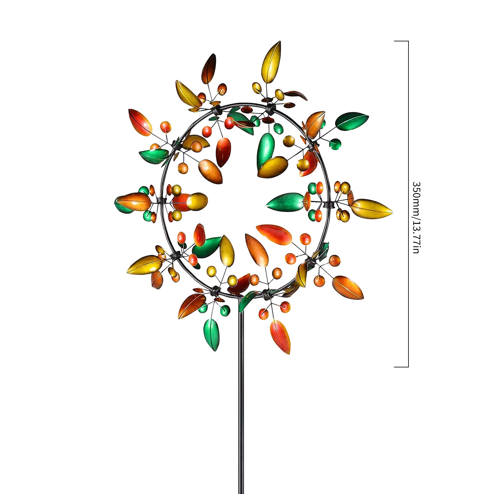 Tuin Windmolen Metalen Windmolen Outdoor Wind Spinners Bloemen En Vlinders Windmolen Voor Yard Garden Outdoor Art Decoratie
