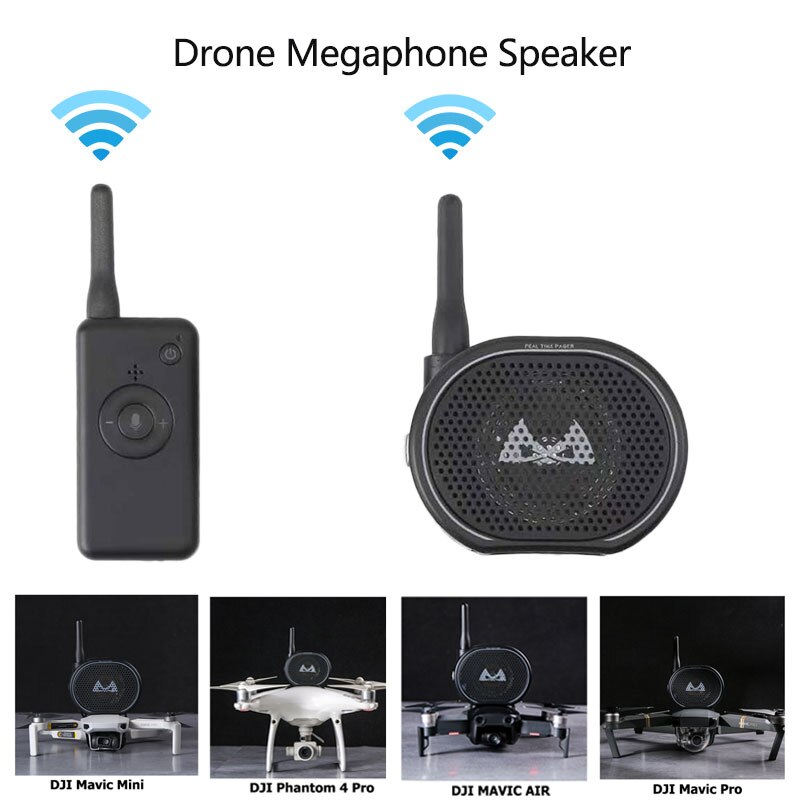 Drone Luidspreker Megafoon Voor Dji Mavic Mini Drone Met Een Luidspreker 1200M Controle Afstand Compatibel Met Dji Drone