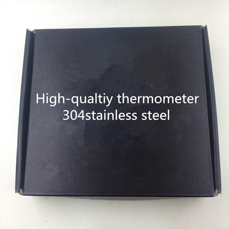 Thermometer Hygrometer Thermograph Humidity Meter Tester Hydrothermograph Weather Station -20C-100C 0%-100% Material: 304 Tainl