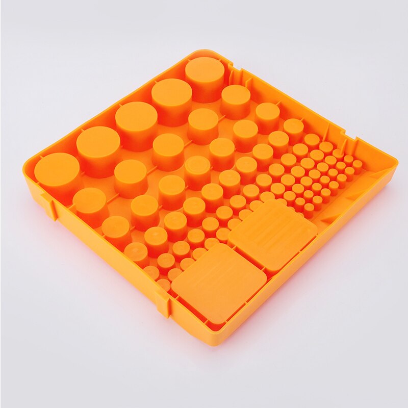 ER chuck storage box 80 hole ER11 ER16 ER20 ER25 ER32 ER40 collet hard plastic storage box CNC machining center