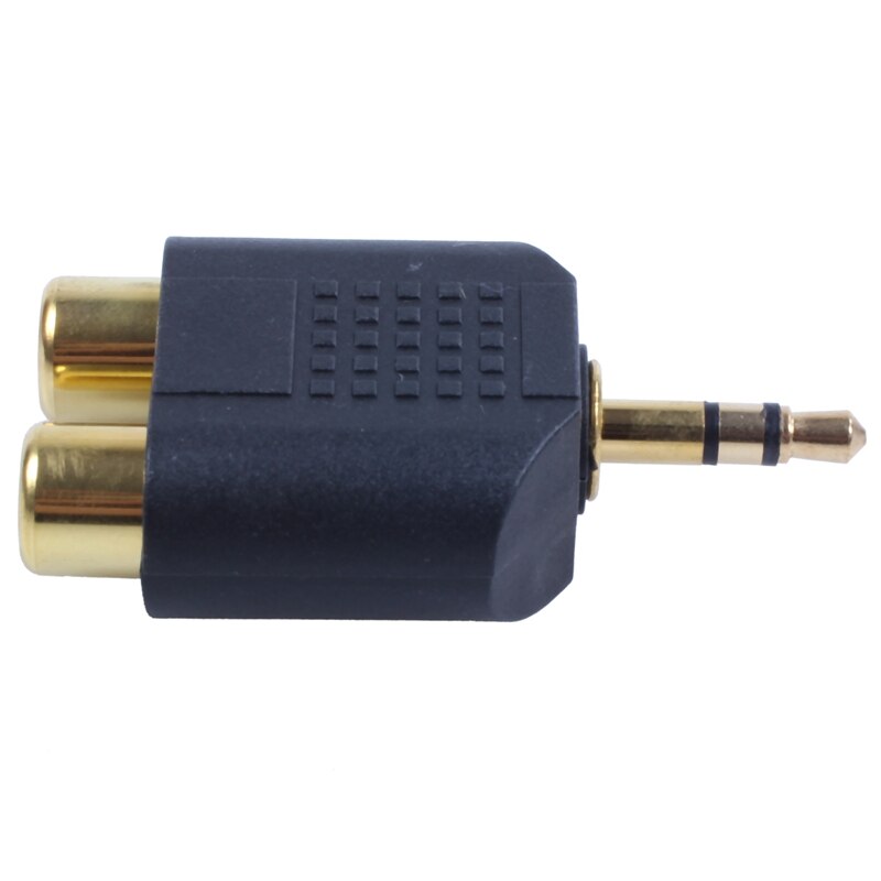 1 Pcs 1/8Inch 3.5Mm Jack Naar 2 Rca Adapter & 1 Pcs Type-C Om USB-C 3.5Mm Jack Aux Oortelefoon Kabel Adapter