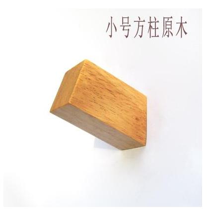Ganchos de abrigo de madera creativos decorativos gancho de pared minimalista moderno dormitorio pasillo pared montaje decorativo ganchos colgantes de pared: 07     S