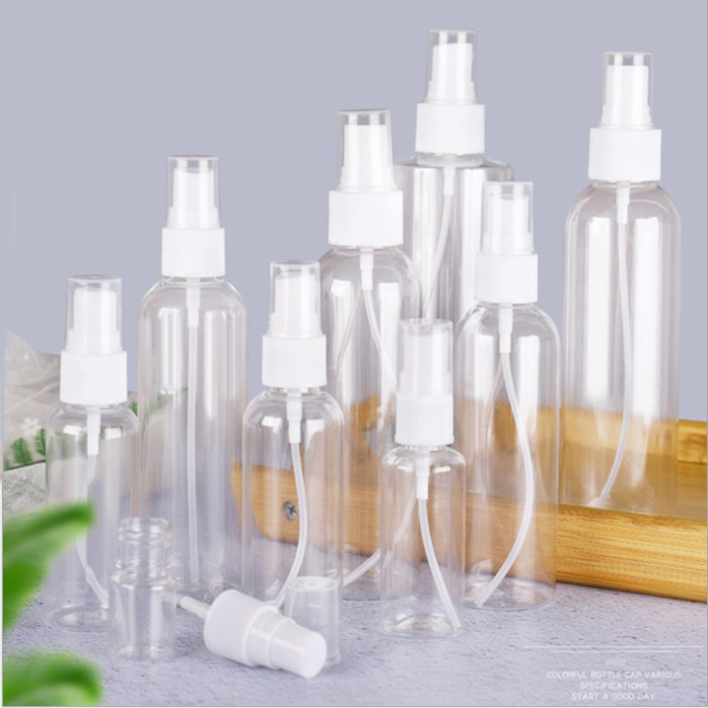 80Ml 100Ml 120Ml Mini Draagbare Hervulbare Spray Fles Lege Cosmetische Containers Plastic Verstuiver Reizen Parfumflesje