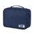 Portable Digital Storage Bags Organizer USB Gadgets Cables Wires Charger Power Battery Zipper Cosmetic Bag Case Accessories Item: Dark Blue