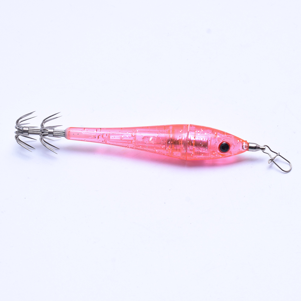 Underwater luring fish lamp night light collection fish lamp road Yahai fishing hook eight claw hook (without battery): Red