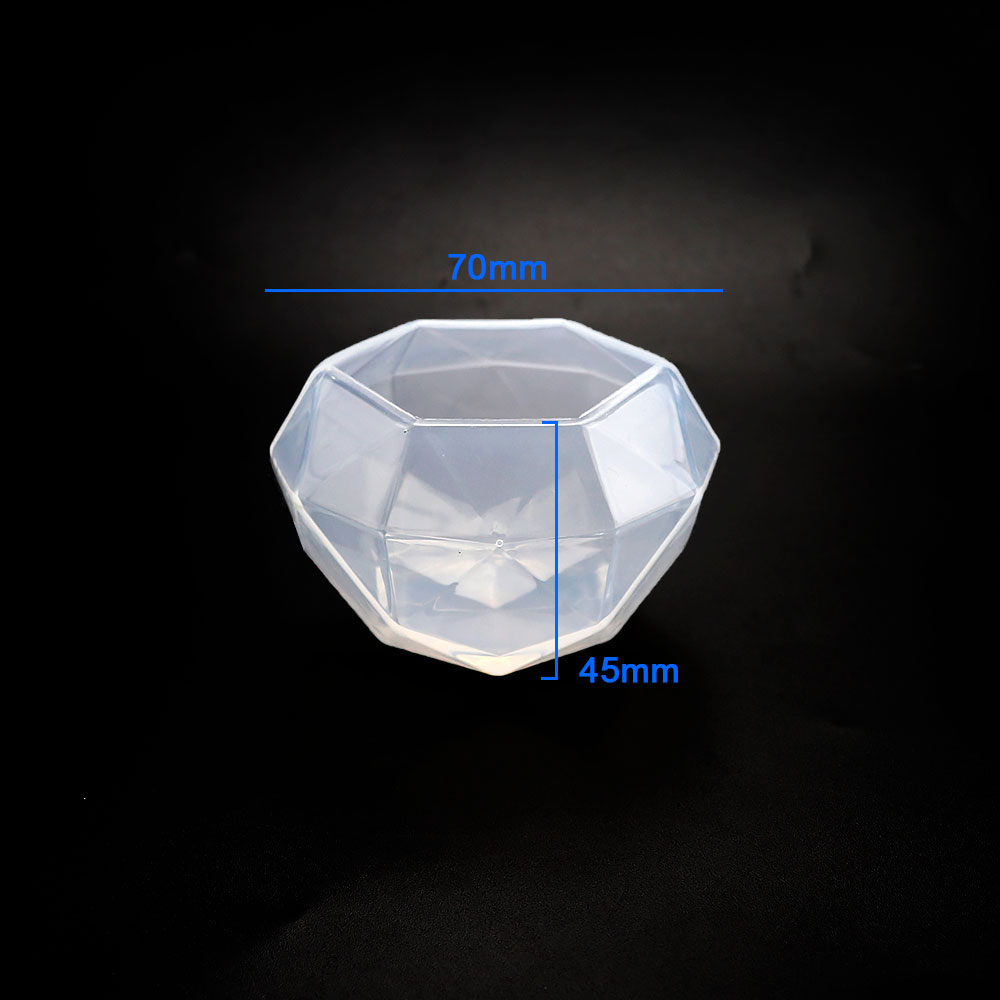 Moules en Silicone diamant pour bricolage amusant, bijoux, colliers, pendentifs, goutte de cristal, colle, résine, artisanat fait à la main, ornement de bureau: plum
