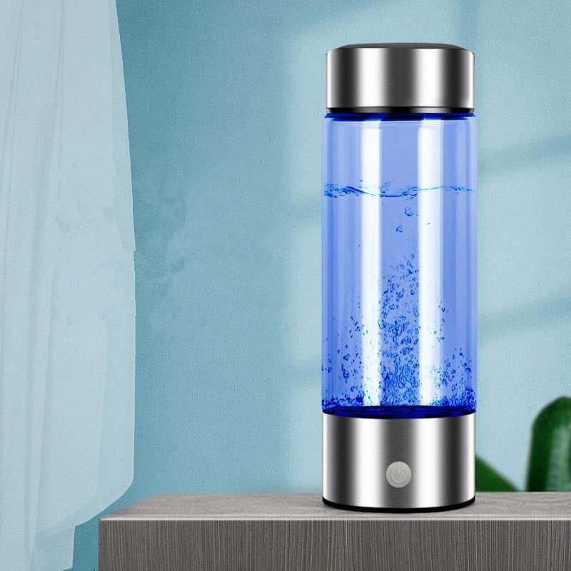 Japanese Titanium ORP Hydrogen Bottle 420ml Hydrogen-Rich Water Cup Ionizer Maker Generator Super Antioxidants