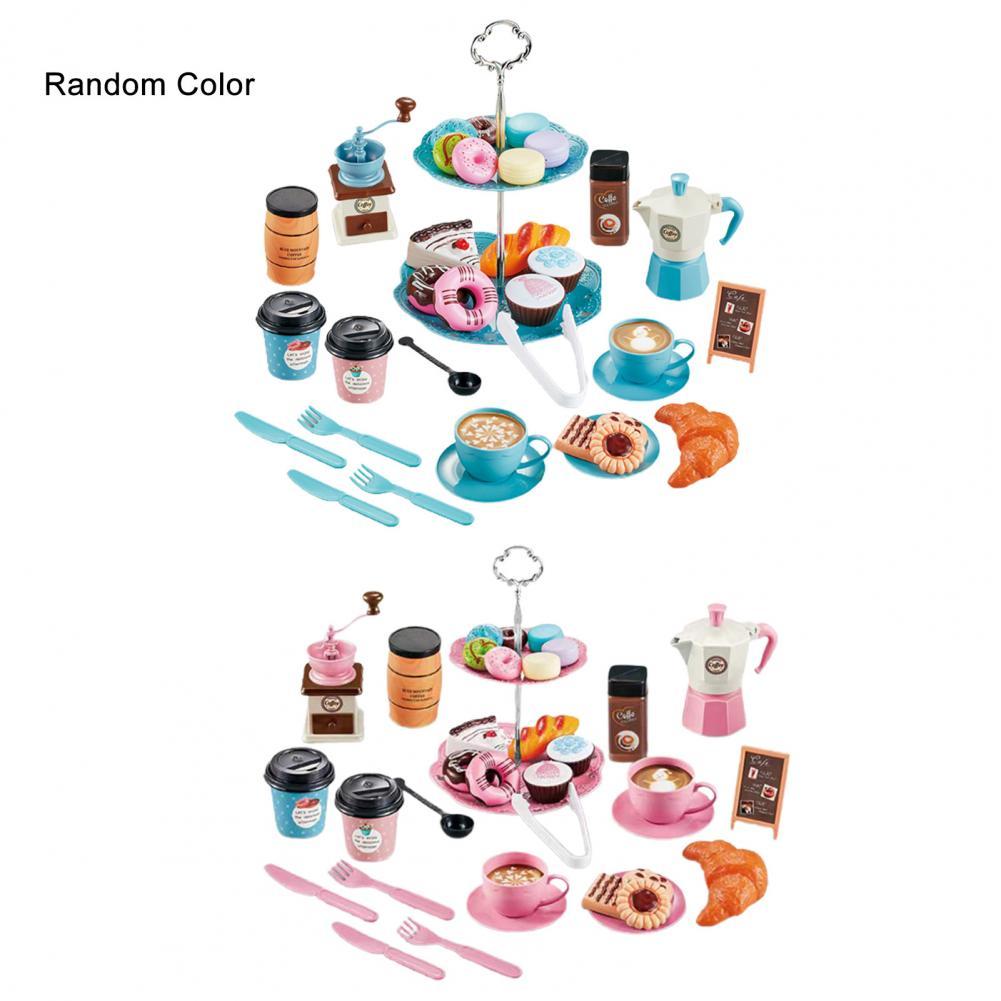 1 zestaw zabawka robić odgrywania ról zabawa symulacja 3D modelowanie plastikowa kawa przekąska zabawka robić udawania w gospodarstwie domowym: Default Title