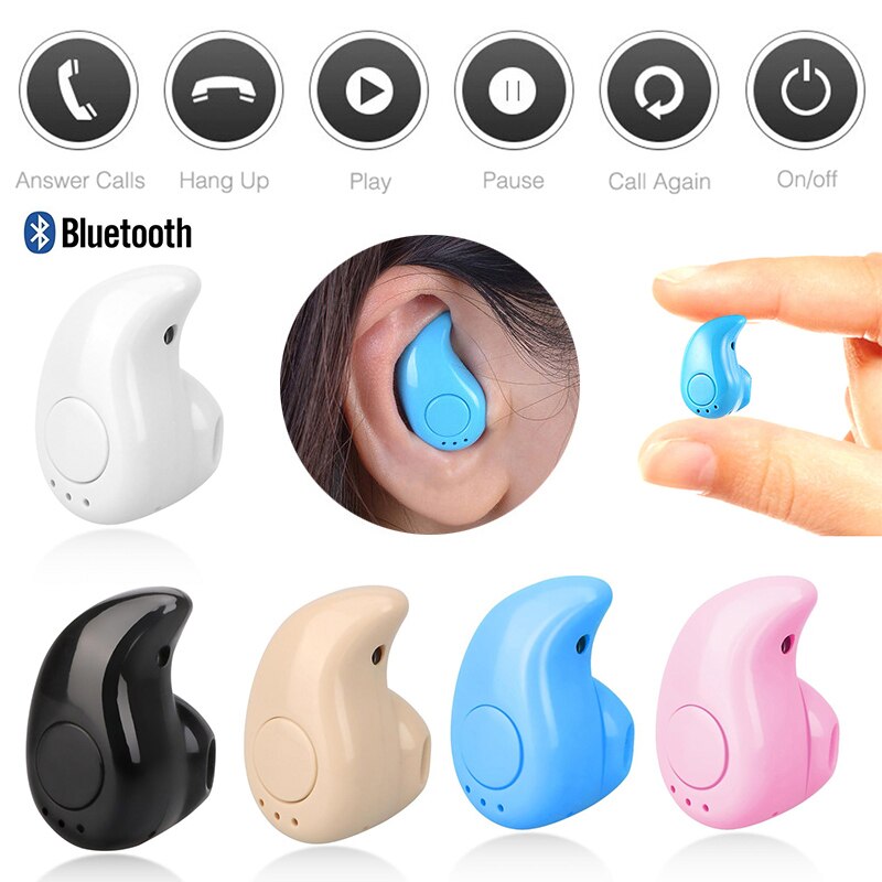 Draagbare Mini Draadloze In-Ear Oortelefoon Handsfree Oortelefoon Blutooth Stereo Auriculares Oordopjes Bass Bluetooth Headset Met Microfoon