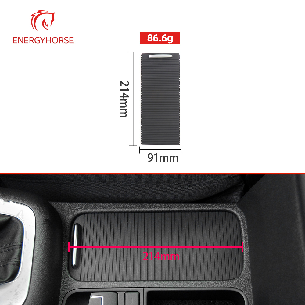 For Volkswagen Tiguan Car Front Center Console Sliding Shutters Replacement Cup Holder Roller Blind Cover For VW SHARAN