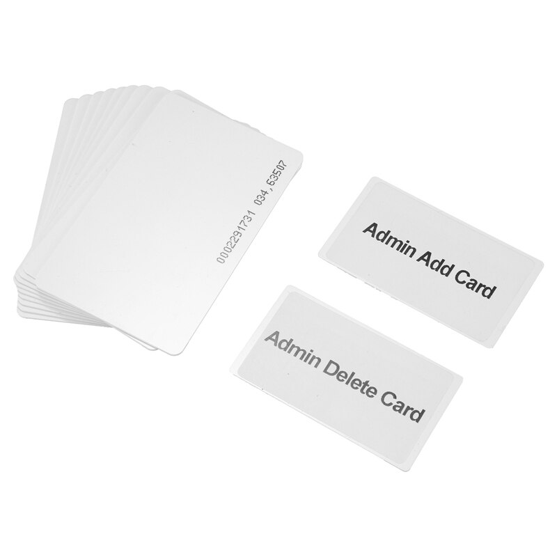 IP67 Waterproof Reader H1-EM 125Khz RFID Access Control Reader 2000 User Proximity RFID Card Reader Access Control System