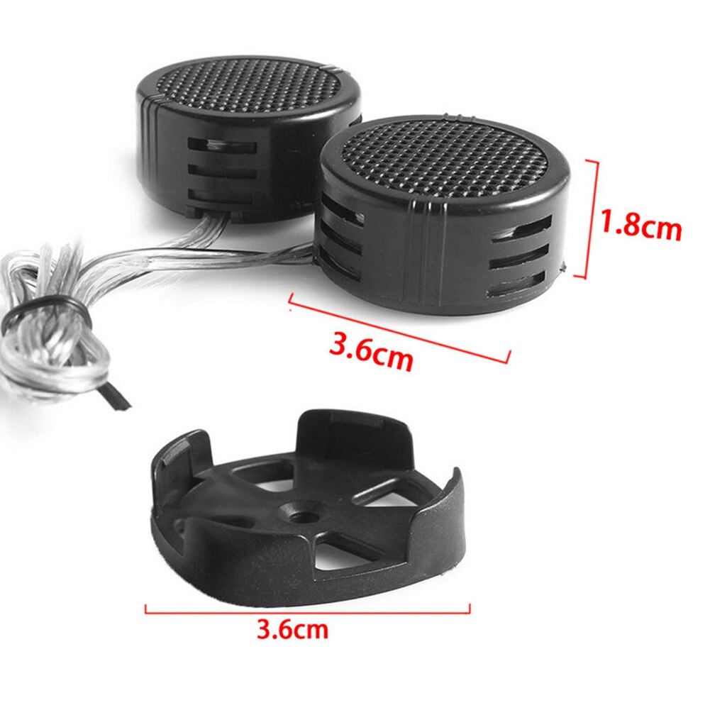 Juego de altavoces de coche de tipo, 2 uds. Trompetas de 500W de alto rendimiento, Tweeter de alta eficiencia Super Power