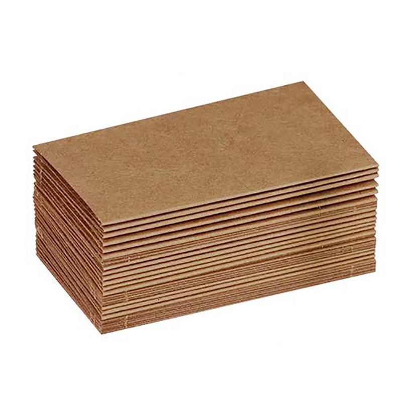 Tarjetas de papel Kraft Vintage para Decoración de mesa, tarjetas de lugar para boda, de cumpleaños, invitaciones, 120 unidades