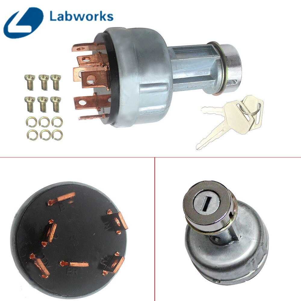 Ignition Starter Switch With Keys For John Deere 650 750 850 950 1050 Tractors