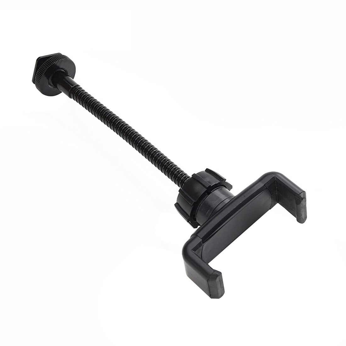 Metall flexibel Arm Drehbare Kopf Faul Telefon Halfter Clip Handy, Mobiltelefon Selfie Live Halfter Halterung Kalten Schuh Stativ LED Ring licht: Plastik kalt Schuh