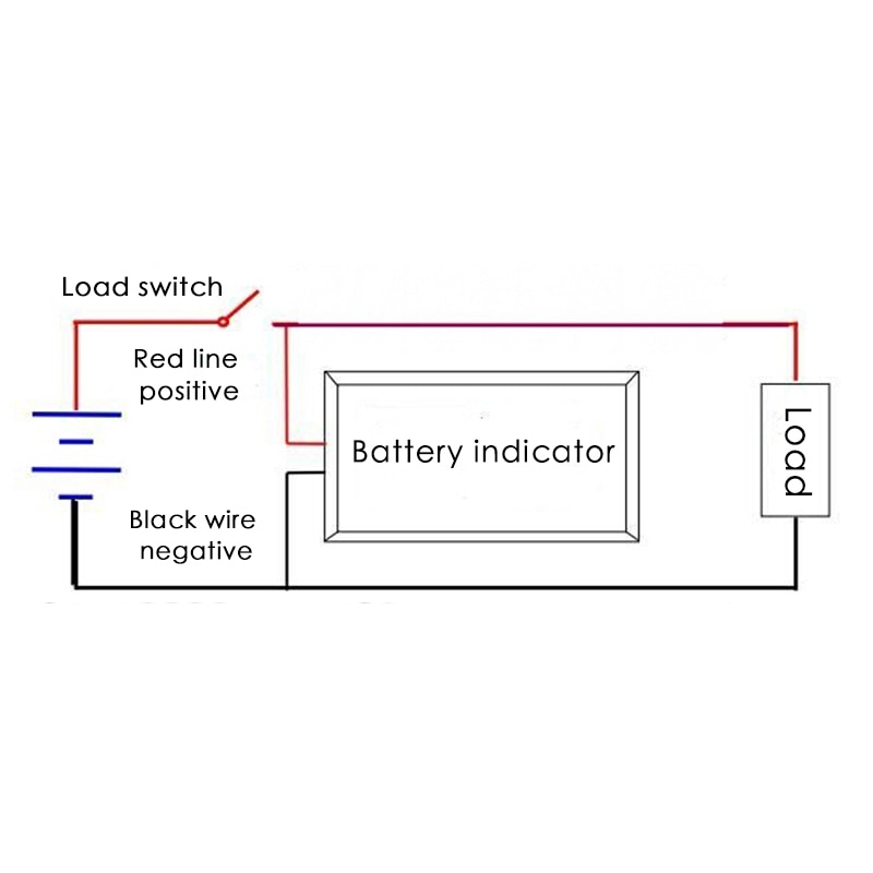 5-15mA Car Lead Acid Battery Charge Level Indicator Battery Tester Battery Capacity Indicator Board Used In Electric Vehicles