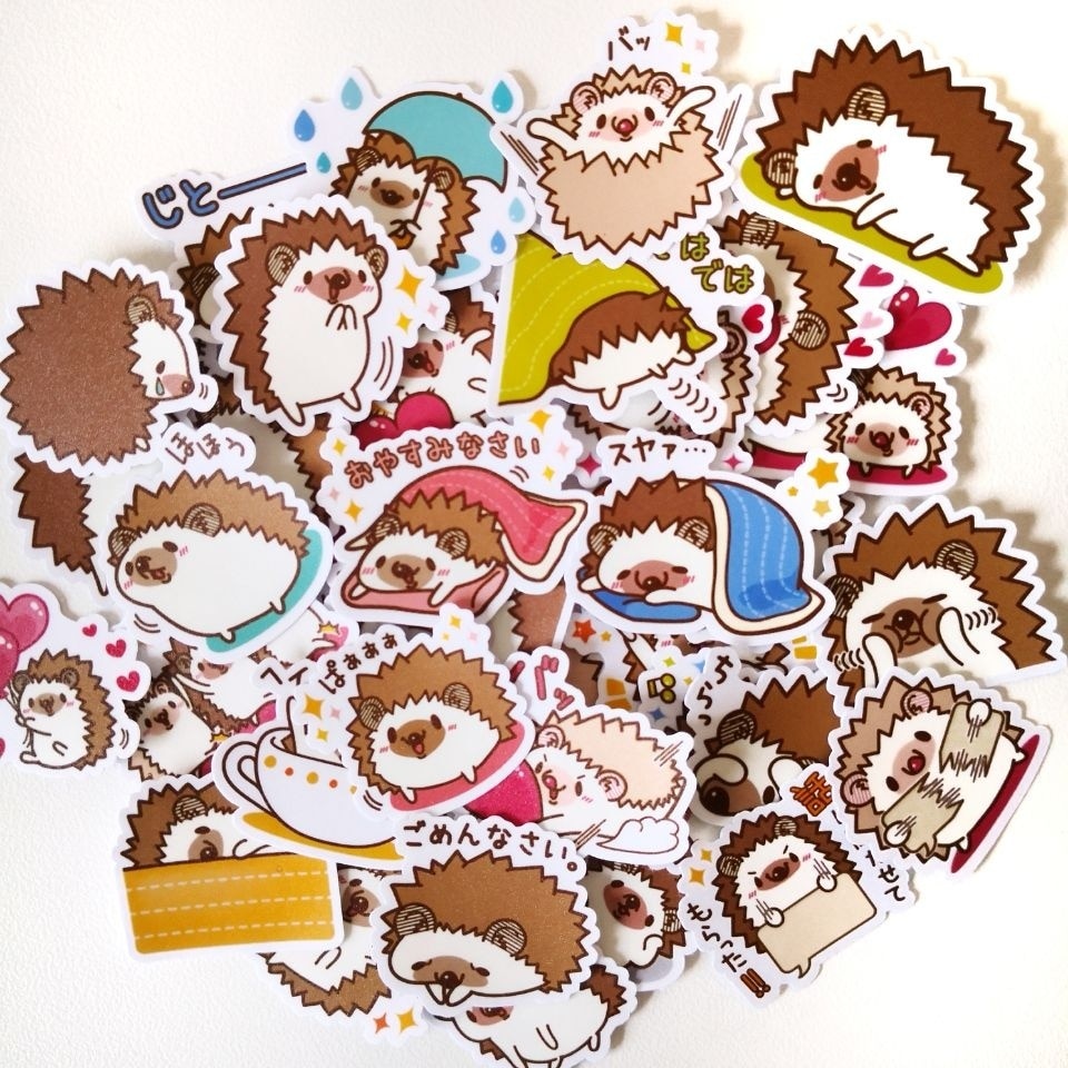 20/40 Pcs Leuke Egel Leven Memo Stickers Pack Geplaatst Het Kawaii Planner Scrapbooking Stickers Briefpapier Escolar Schoolbenodigdheden