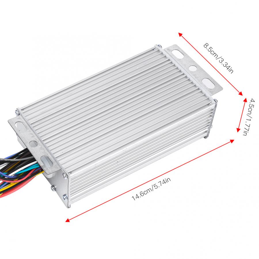 24V/36V/48V/60V 500W Electric Brushless Controller Brushless Ebike Controller With LCD Display Bicycle Motor Scooter Controller