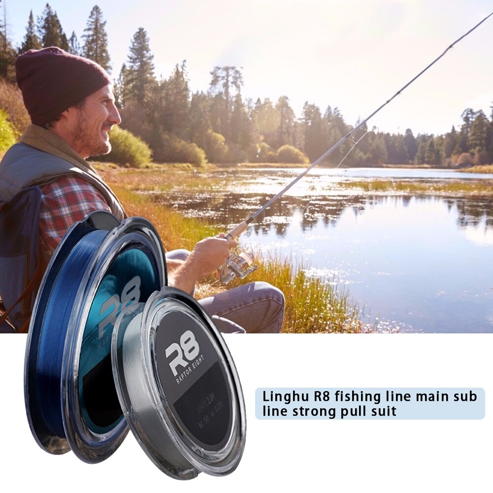 Braid Lines Wire Smoother Floating Line 50m Nylon Fishing Line Strong Pulling Monofilament Fishing Wire Tackle Tools