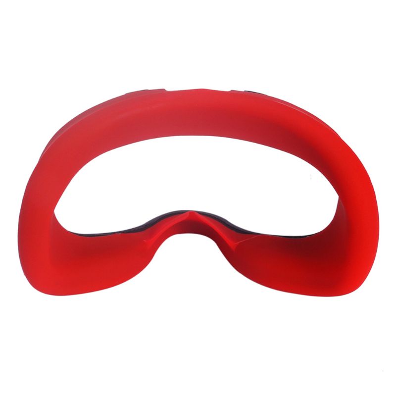 1Set Zachte Siliconen Masker Cover Met Headset Foam Bescherming Pad Voor Oculus Quest Vr Bril Headset Accessoires