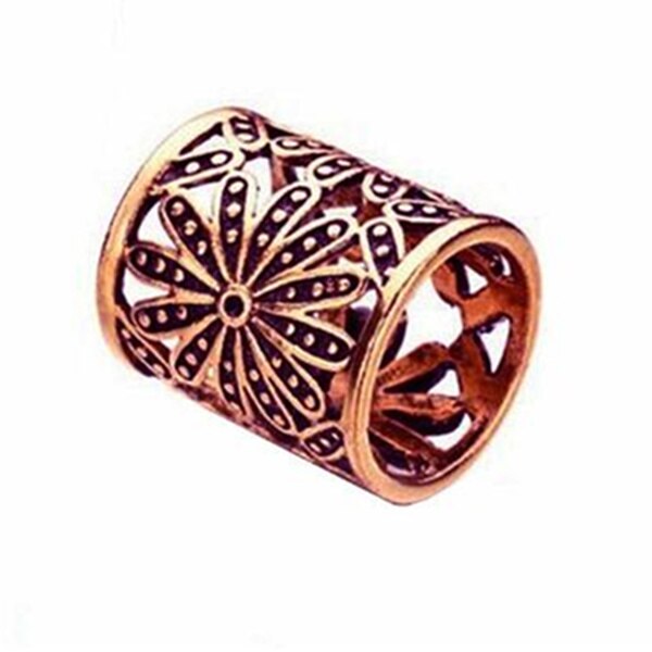 Koreanische Jahrgang-schalschnalle mit hohlem gänseblümchenmuster, schlauchschalschnalle, seidenschalclips, broschen für damen, schmuck, bekleidungsaccessoire