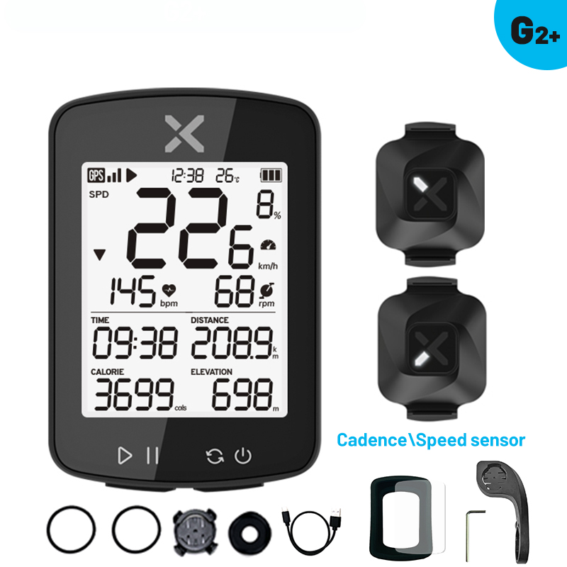 XOSS G2 GPS G2+ Cycling Computer G Plus Wireless Speedometer Bluetooth Tracker Waterproof Road Bike MTB Bicycle Odometer