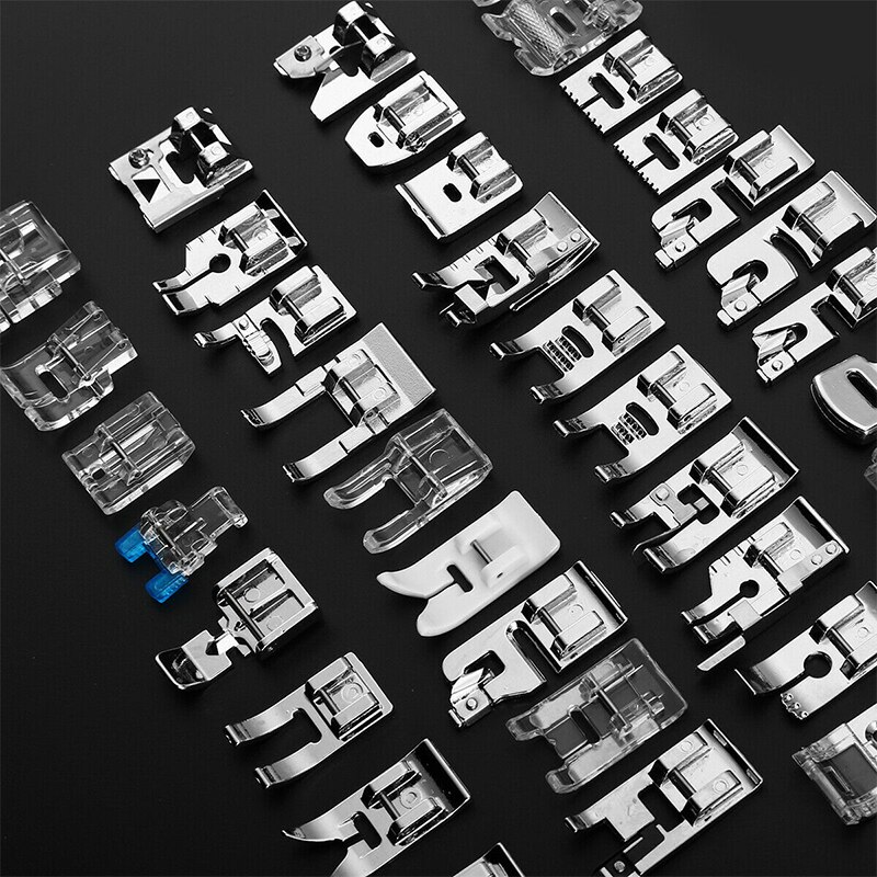 Brother Singer – pied-de-biche pour Machine à coudre 32/52/62/72/82, Kit de tressage, point aveugle, surjet, pièces de règle à fermeture éclair