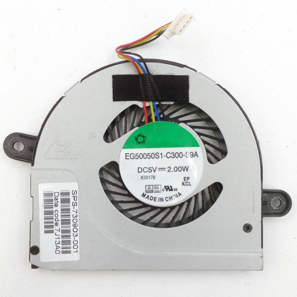 Voor Hp Touchsmart 11 11-E115NR E015dx Fan Cpu Koeler 730902-001 730903-001 EG50050S1-C300-S9A