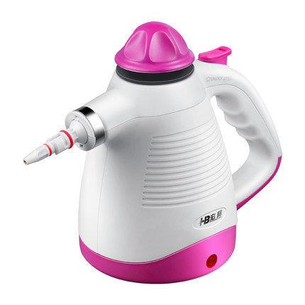 Multifunctional handheld high-pressure steam cleaning machine car washer Household Home Office Room Cleaning Appliances: Pink