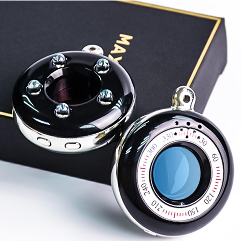 K98 Anti Detector 1MHz-6.5GHz Small Lens Finder Device Anti-lost Alarm RF Wireless Signal Detector Tracker Mini Camera Finder