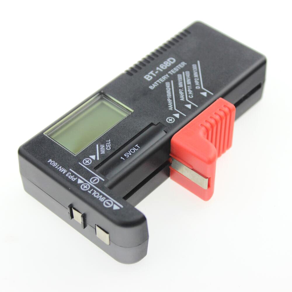 AA/AAA/C/D/9 V/1,5 V Display Universal Taste Zelle Batterie Farbe Codiert meter Zeigen Volt Tester Checker BT-168D