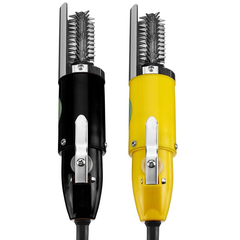 110-220V/12V/24V 120W Electric Fish Scaler Waterproof 6 Blades Fish Remover Cleaner Descaler Scraper Seafood Tools