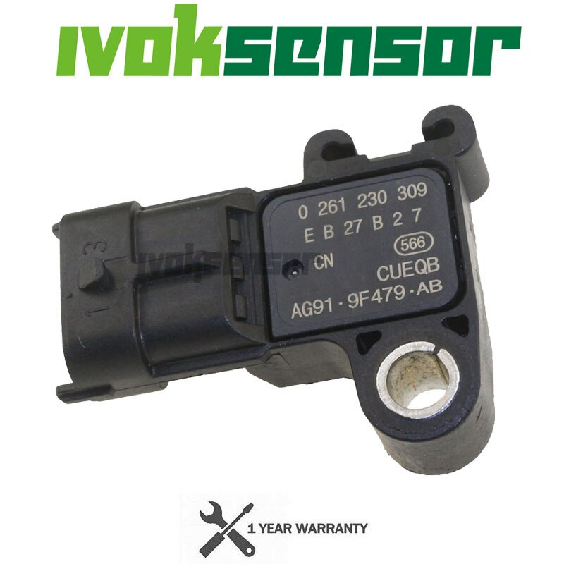 3 Bar Verteiler KARTE Sensor Schub Druck Absender Für Ford Citroen Jaguar Land Rover Mazda Peugeot Volvo 0261230309 0261230453