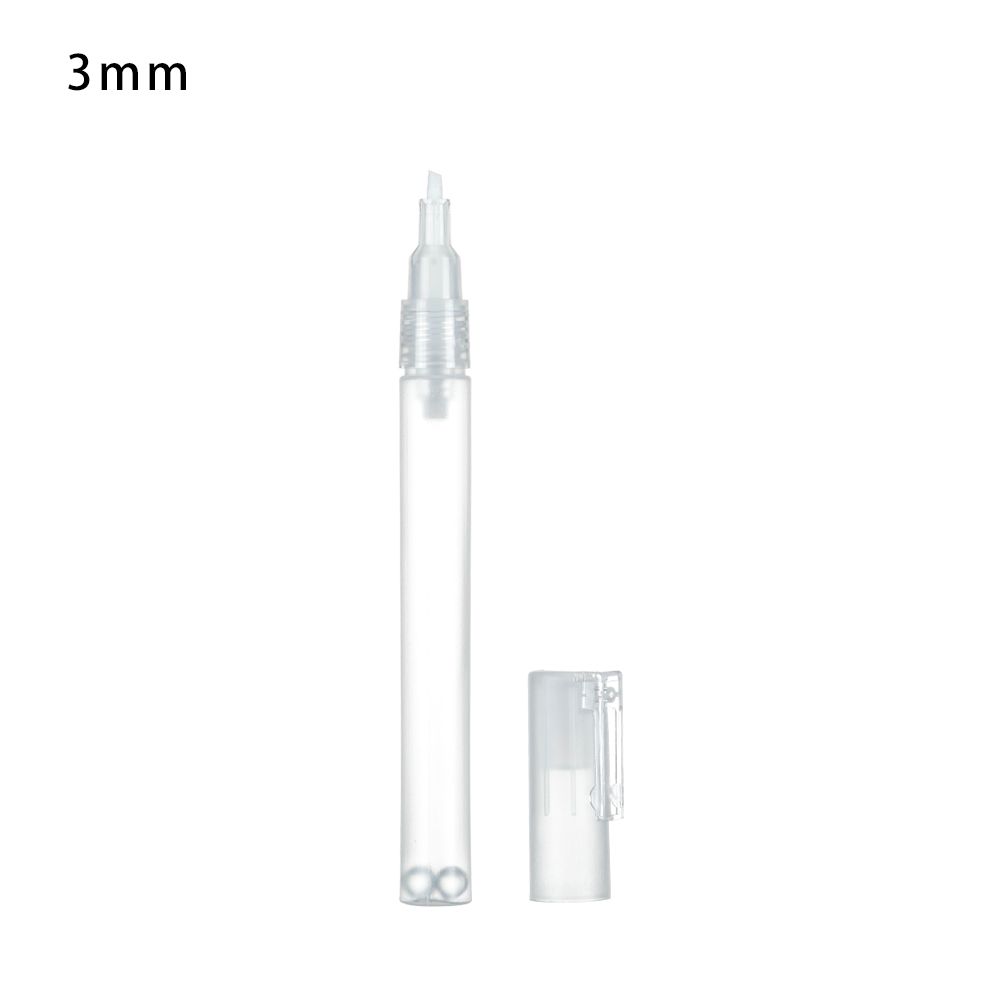 1Pc Plastic Empty Pen Rod 07mm 3mm 45mm 5mm 65mm 8mm 10mm 30mm 50mm Barrels Tube For Liquid Chalk Markers Pen Accessories: 3mm