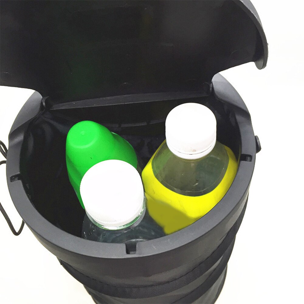 Car Garbage Case Garbage Car Garbage Cans Car Garbage Cases Organizer Seat Bag Storage Waste Auto Interior With Telescopic Hook