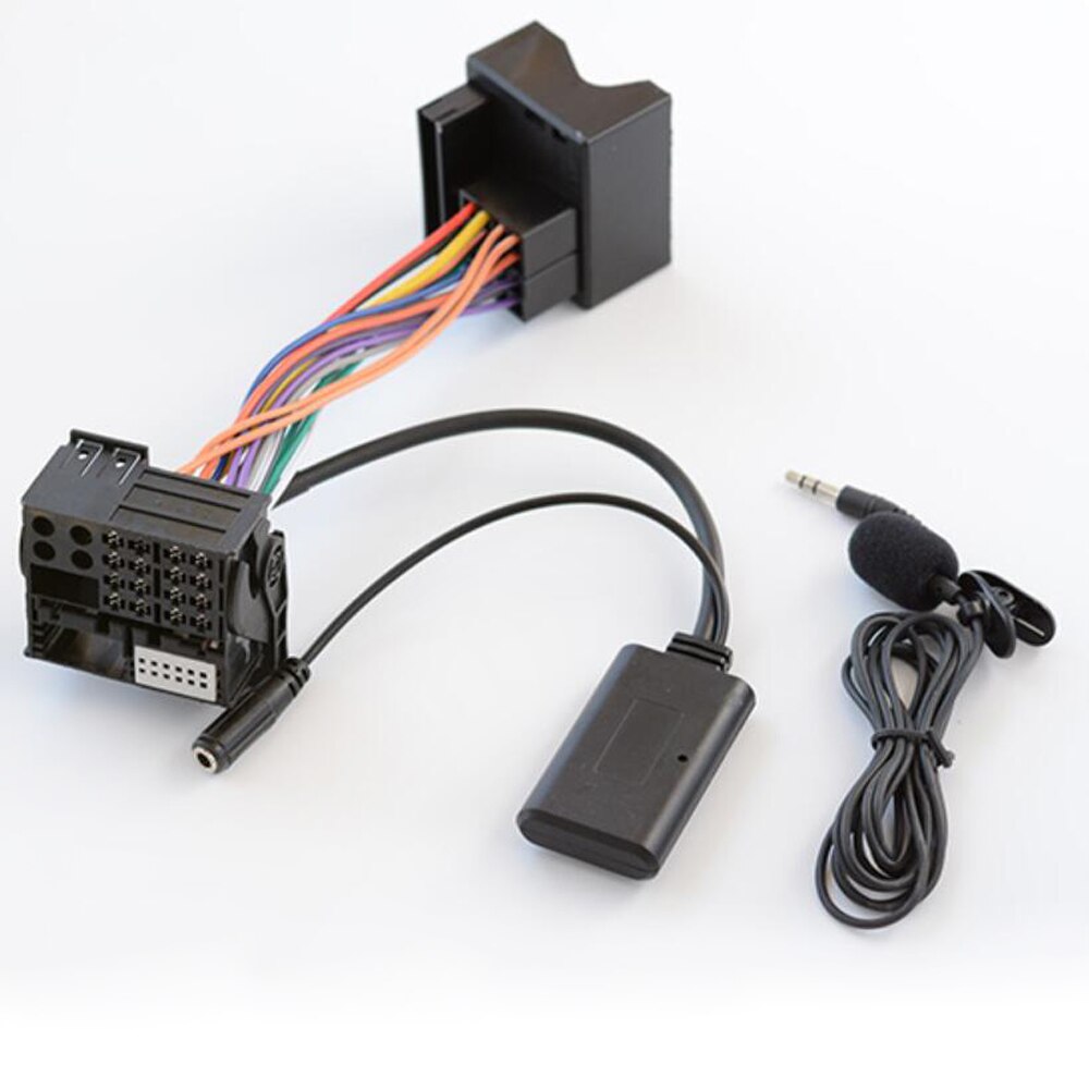 Adaptador de manos libres para Radio de coche RD4, adaptador de música HIFI, Cable de arnés de sonido para RD 4, Peugeot, Citroen C2, C3, C4, 207, 307, 12 pines: Default Title