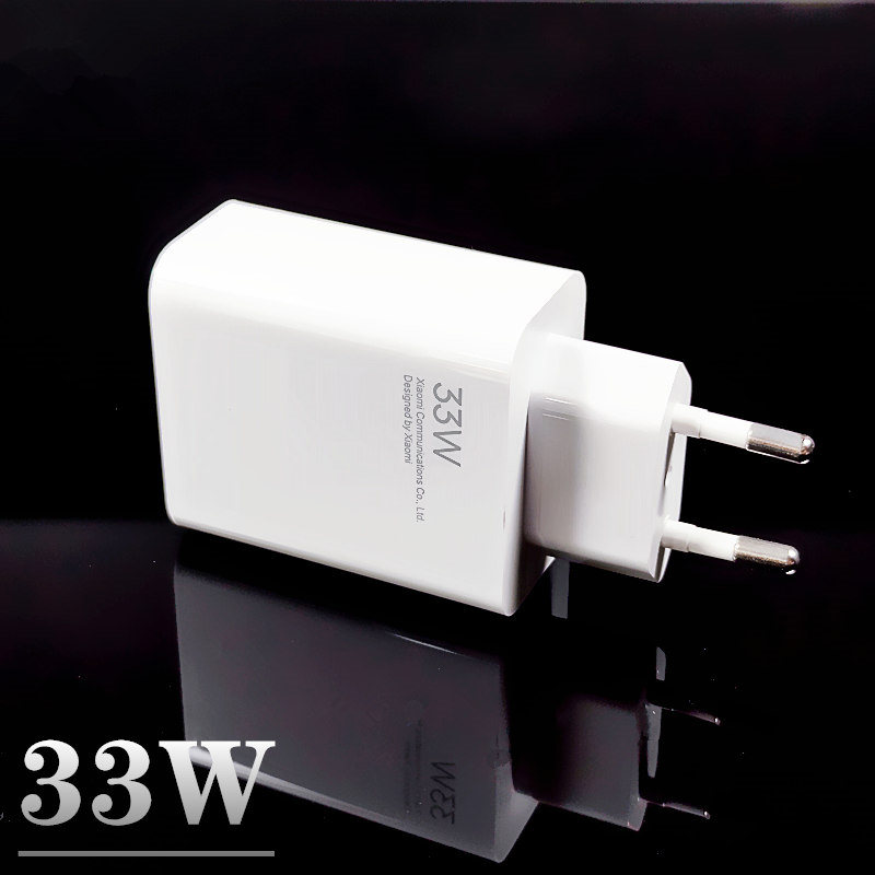 Original Xiaomi 33W Fast Charger EU 30W Turbo Charge Type C Cable Xiaomi Redmi Note 9 Pro POCO X3 Nfc Mi 10 9 9t Pro Note 10 10X