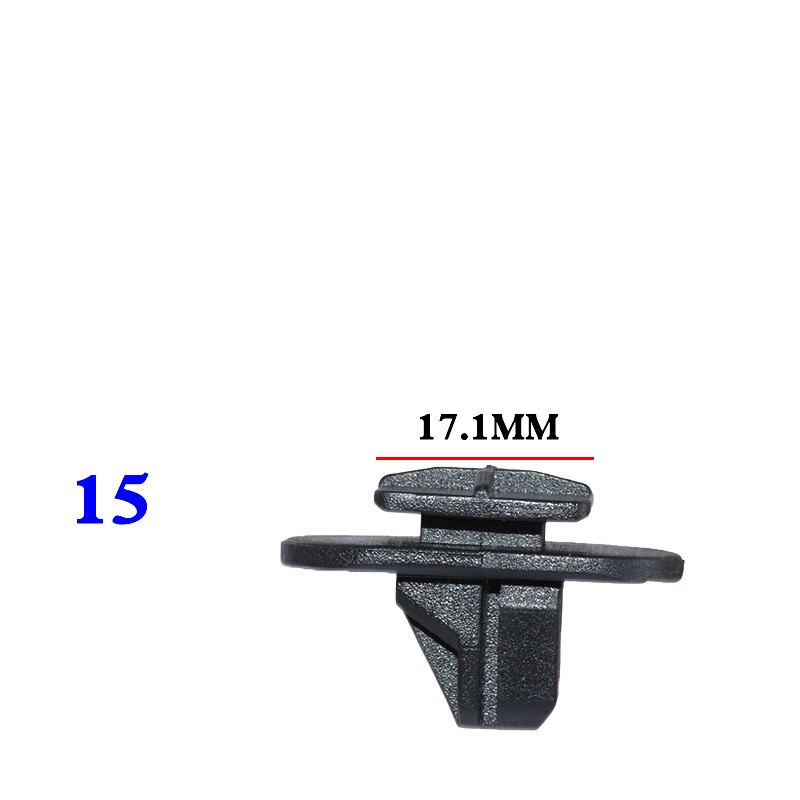 För volvo  s40 s60 s80 s90 lxc 9 c30 c60 c70 c90 xc60 xc90 v40 v60 bildörrpanel sidokjol stötfångare skärmband clips fästelement: 3 st nummer 15