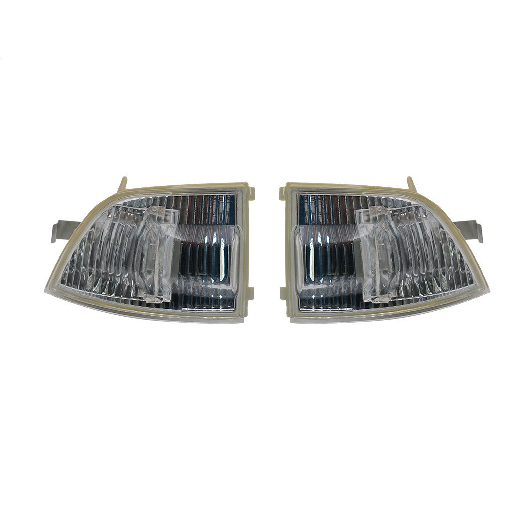 2 sida led blinkers blinkers täcker bil spegel indikator led blinkers ljus lock väska för ford  #py10