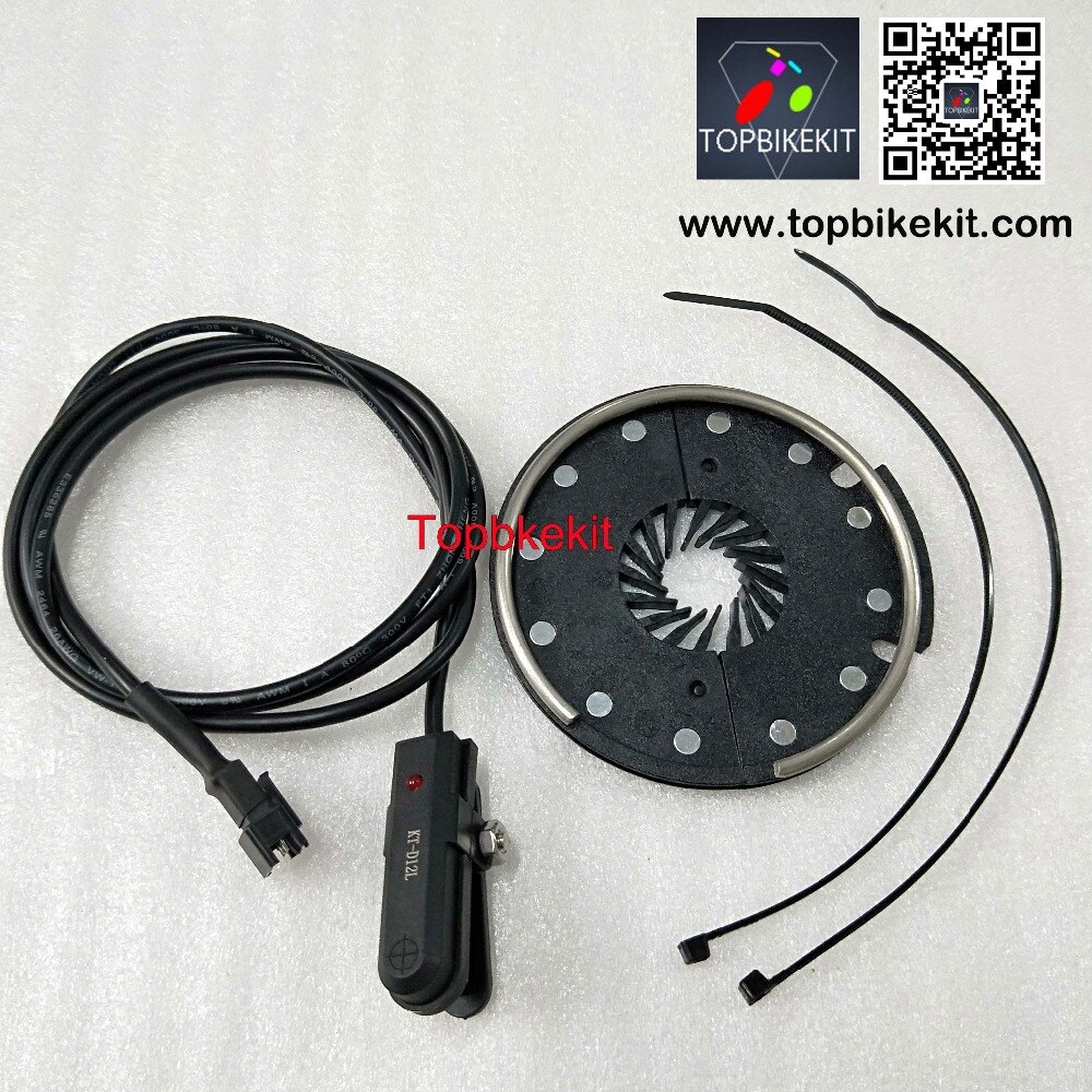 Ebike Onderdelen KT D12L Dual Hall Sensor Signalen Eenvoudige Installatie PAS Voor Ebike 12PAS met SM3A + 80cm lengte