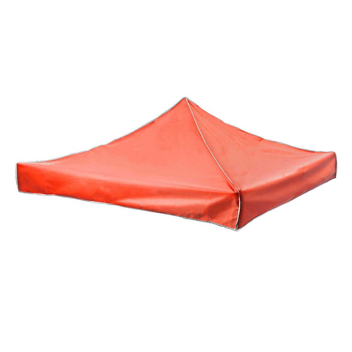 Toldo Oxford impermeable de 3m x 3m 420D de Meigar, tienda para Patio y jardín, refugio solar, toldo de Glorieta, marquesina, tienda para Anti UV de sombra de mercado exterior: Naranja