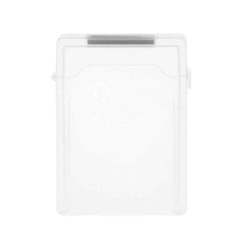 2.5 inch ide sata hdd harde schijf bescherming opbergdoos beschermhoes: Wit