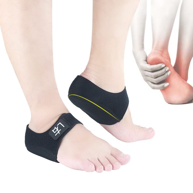 Gel Heel Pad Pain Relief for Plantar Fasciitis Sock Worn in Shoes Thin Heel Spur Protectors Heel Sleeves Foot Skin Care