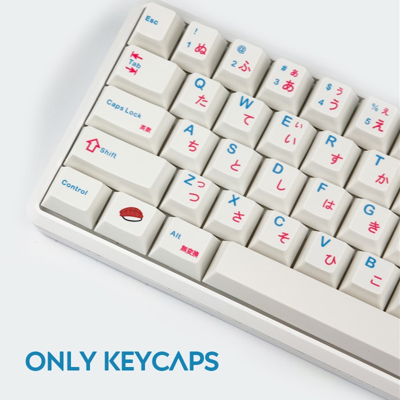 120 Key PBT Keycaps - Dye-Sublimation - Cherry Profile - Japanese Legend - for Cherry MX Mechanical Keyboards