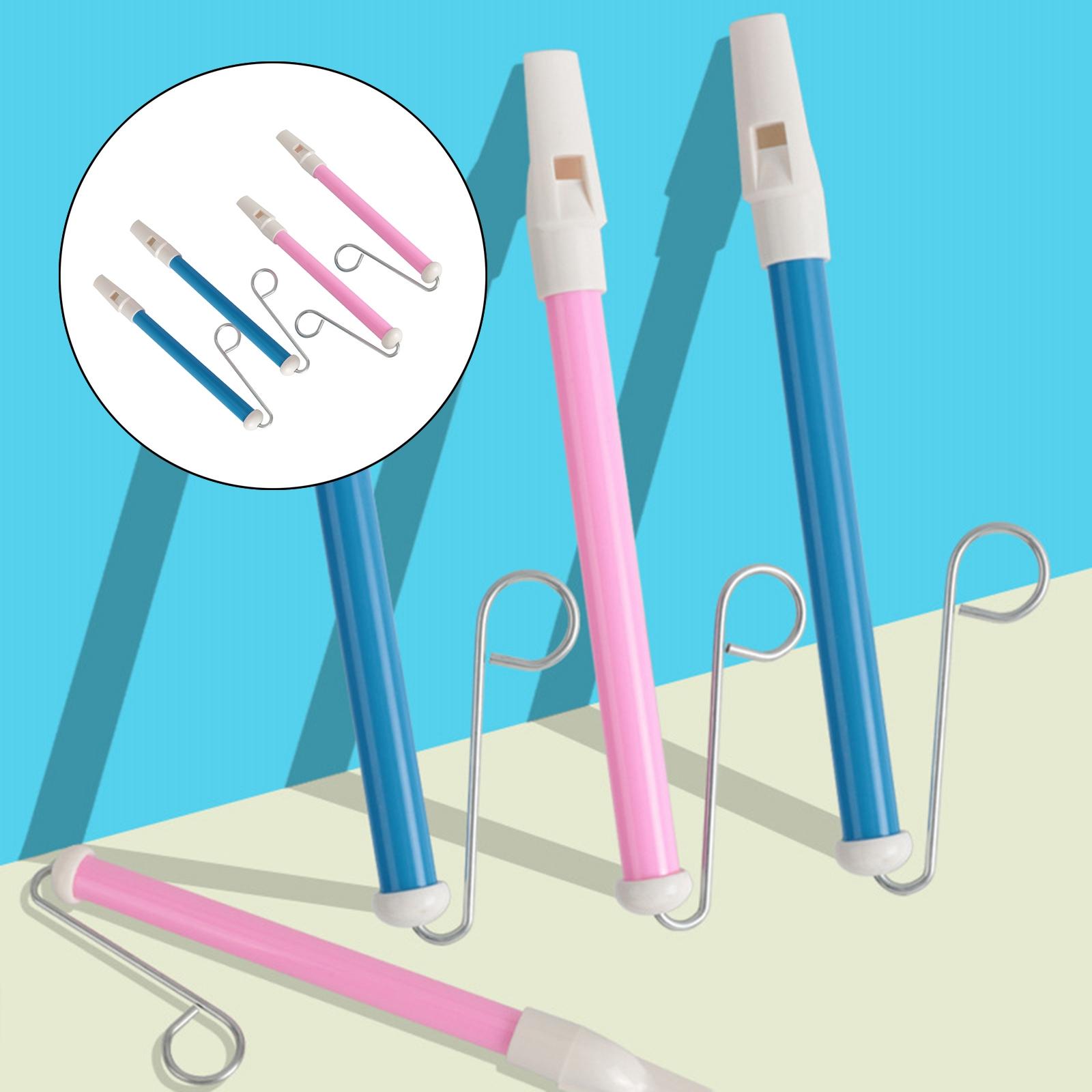 Petit sifflet coulissant Piccolo pour enfants, 2 pièces, accessoires de musique, pour fête d&#39;anniversaire, prix scolaires